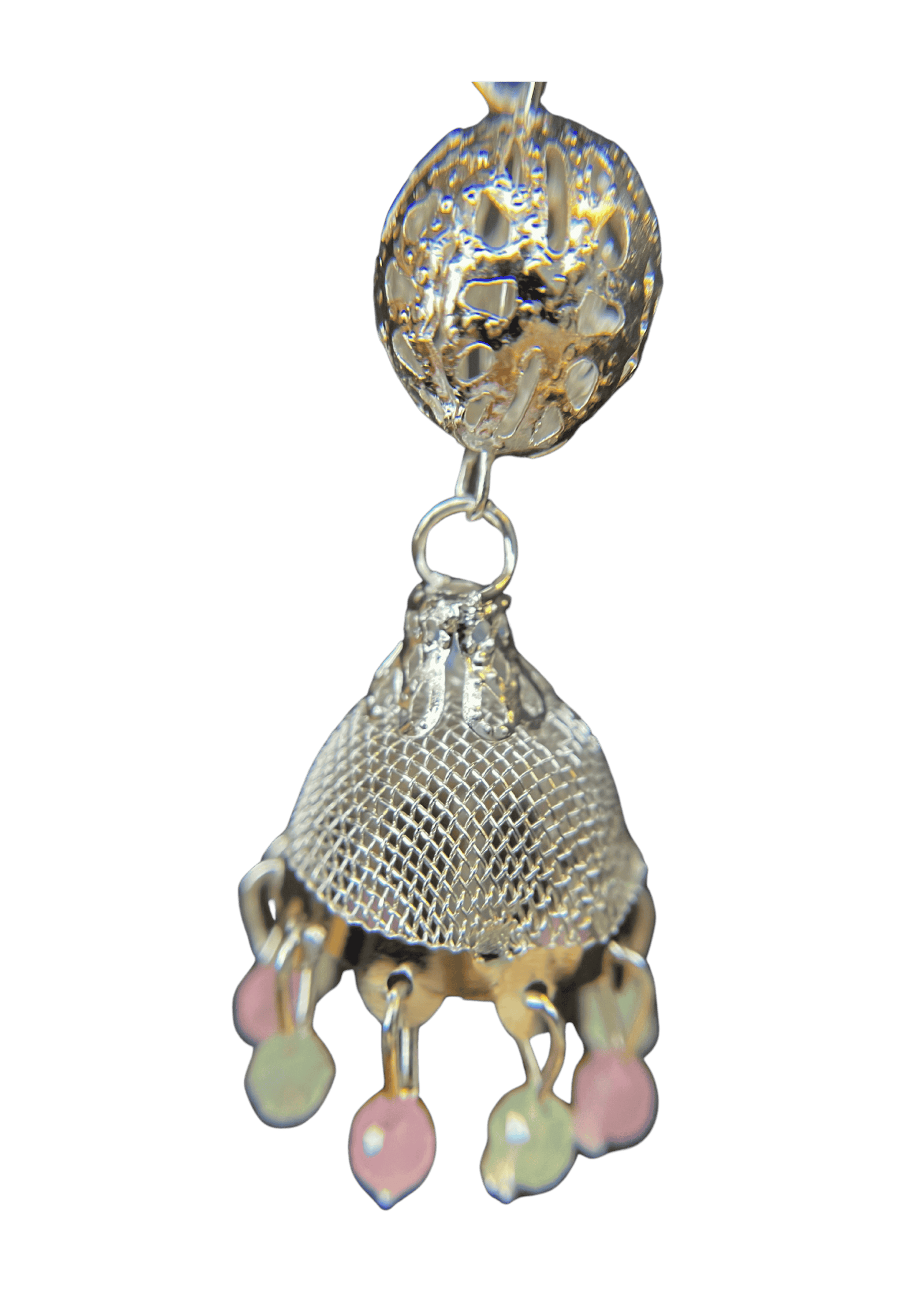 Pastel Stonework Silver Plated Bracelet